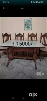 Dining Table with Teatable