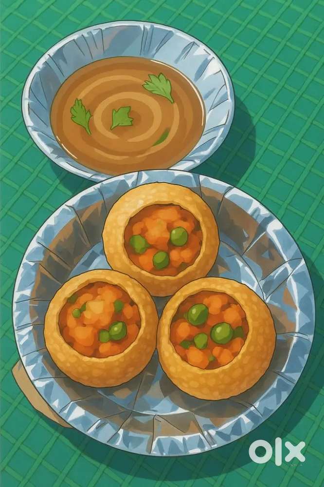 Vadapau ,ghughra aur panipuri banane wala cook chahiye
