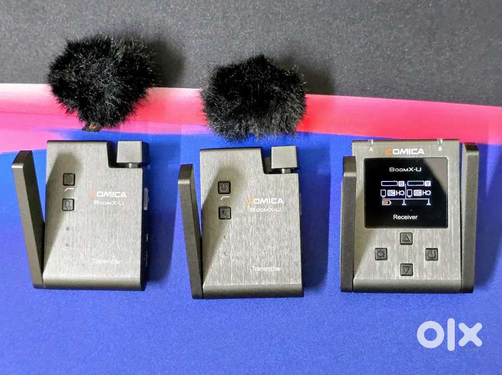 Comica wireless mic set  BOOM X U2
