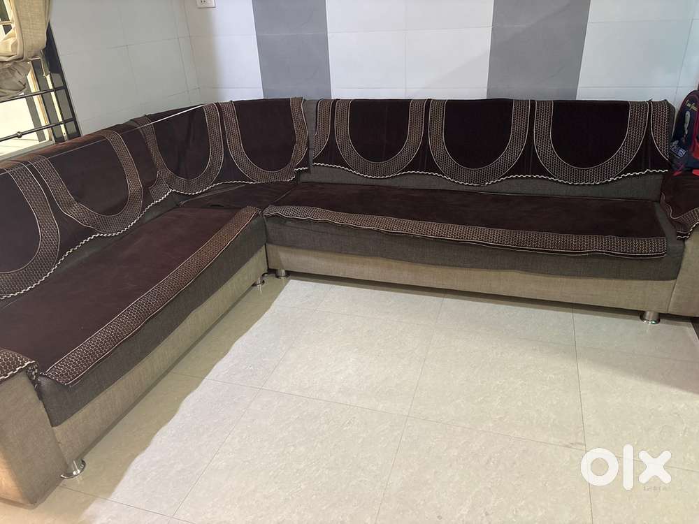 Brown  color sofa set