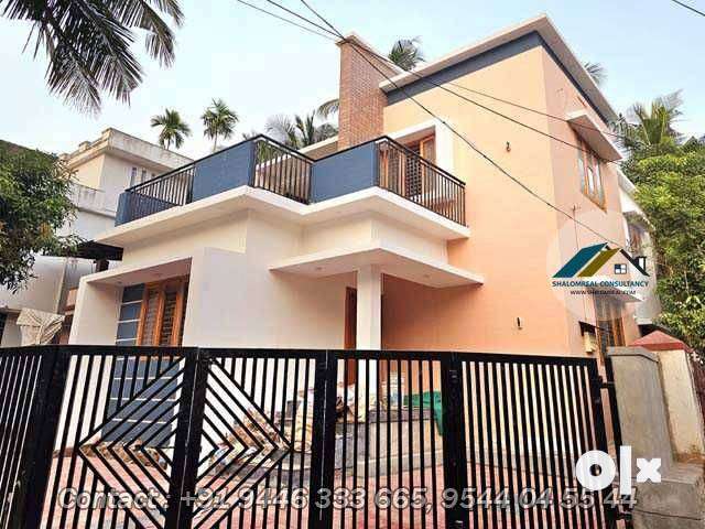 A two-story home with Three bedrooms in Vellimadukunnu, Calicut