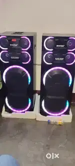 Speakers full base and audio 1 month old