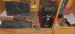 Monitor and cpu