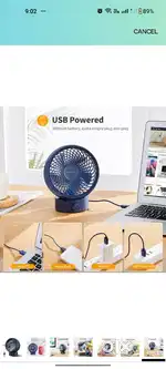 Smart devil usb fan,3 pieces available