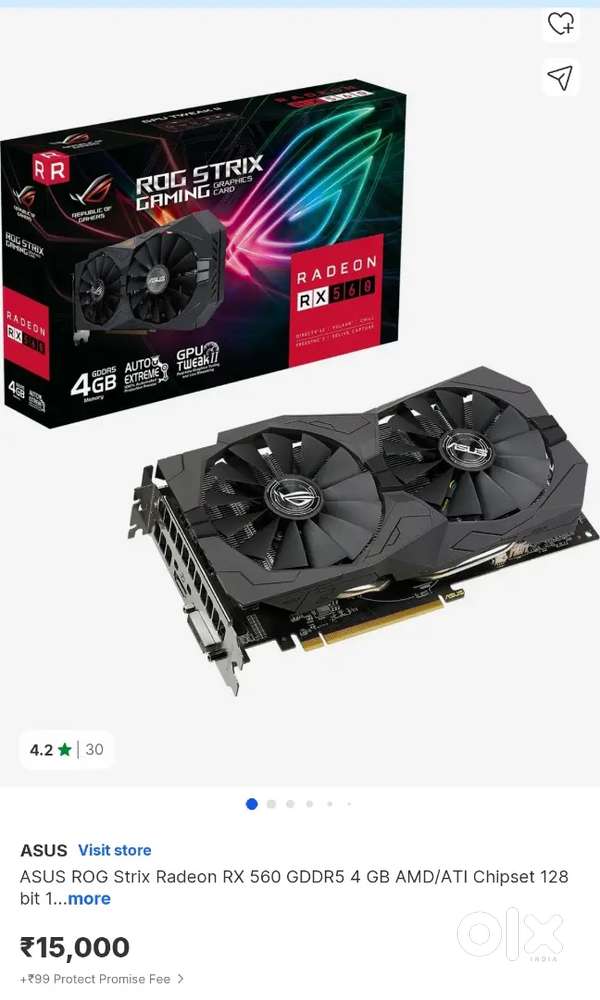 Unbelievable Deal: ASUS RTX 560 + 8GB T-Force RGB RAM Just ₹12,000