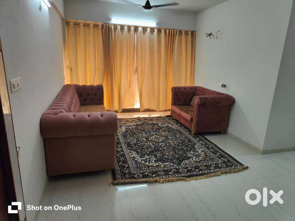 Ready to Move 3 BHK Semi Furnished Flat for Rent in Zundal Residential