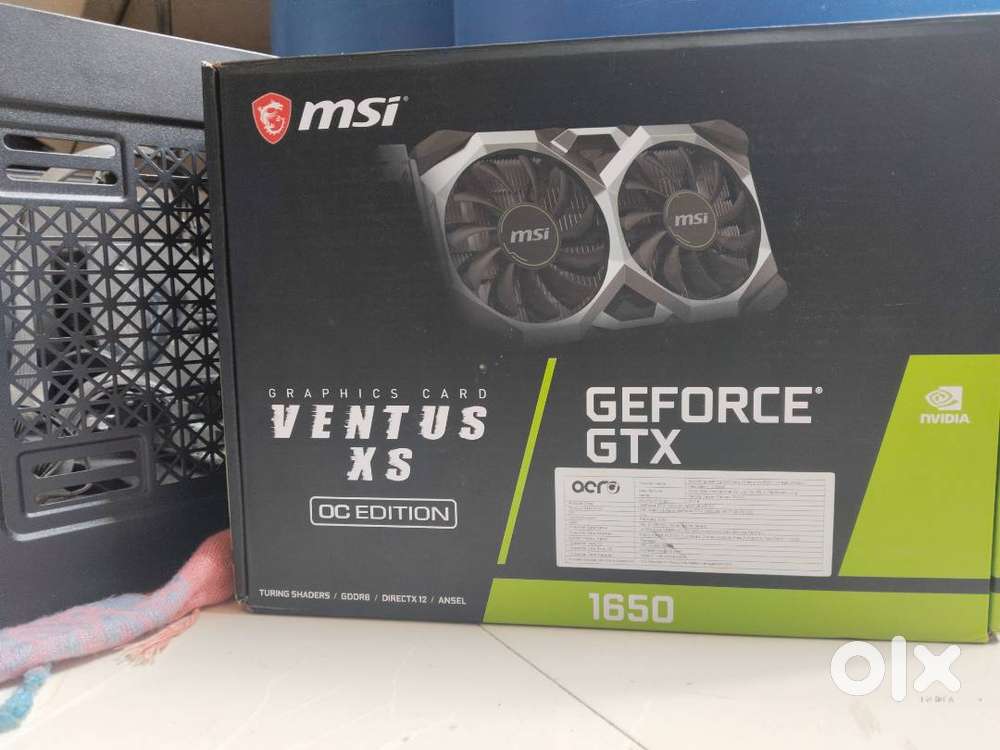 MSI GTX 1650 D6 Ventus XS OC 4 GB – Excellent condition, Pune