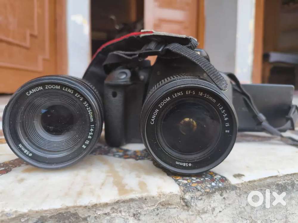 Double lens double battery and charger bag