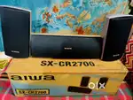 aiwa model no-SX-CR2700 speeker system(3 pcs)8 ohms,150w made in japan