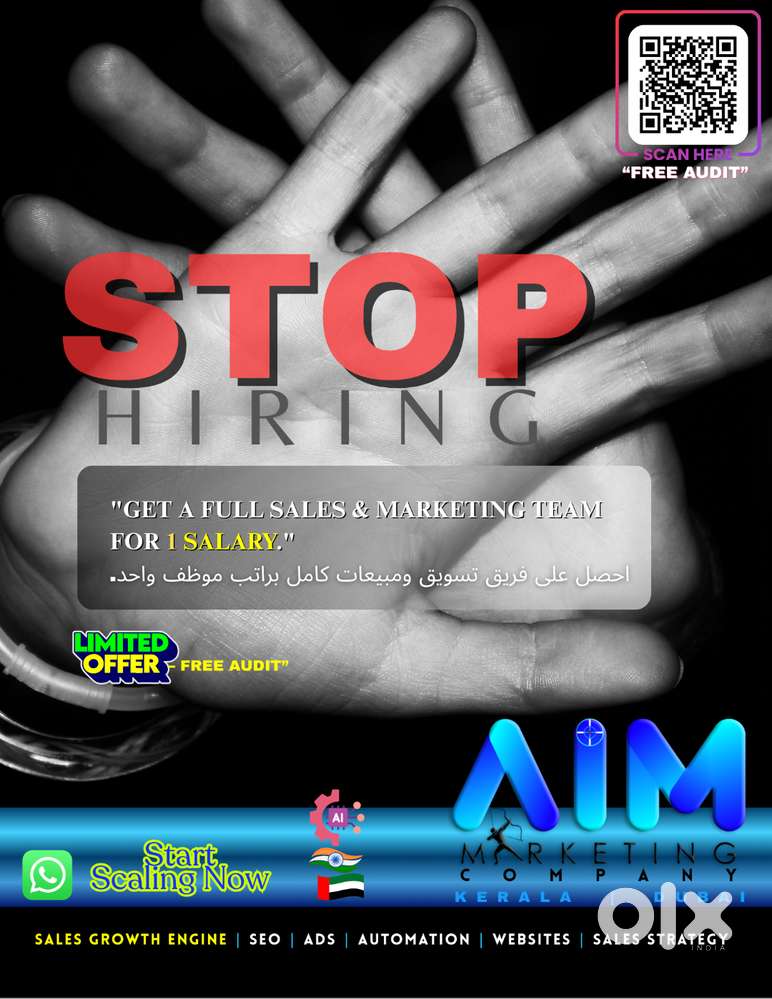 We Sell Your Products – Full Sales & Marketing Team @ Staff Salary