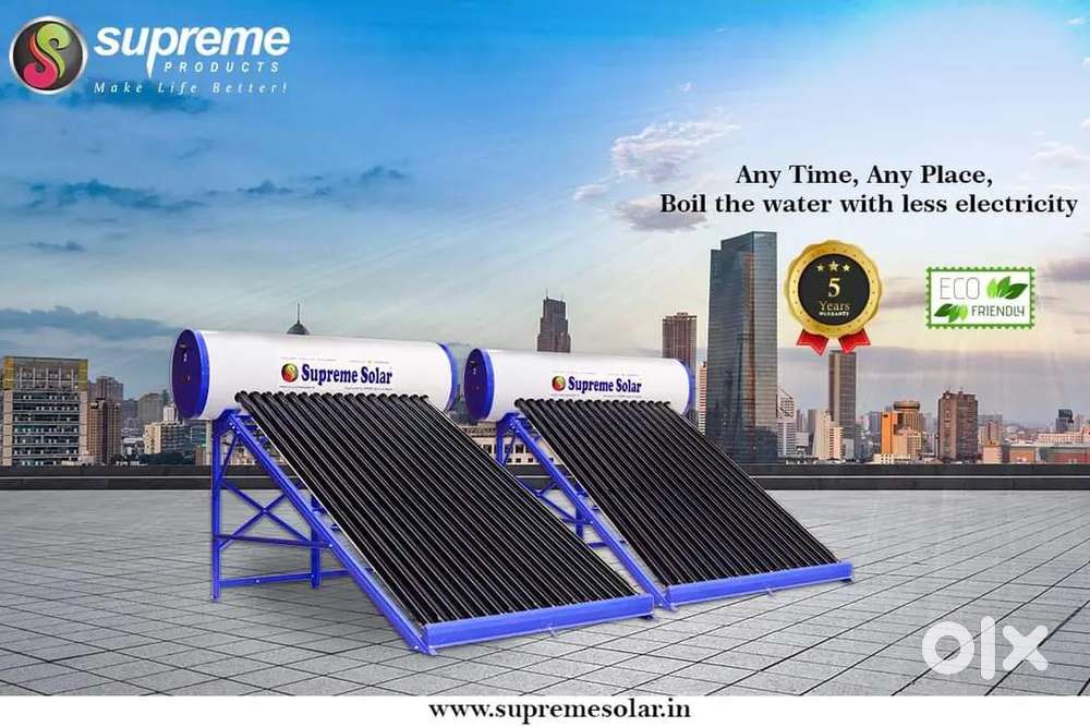 New Supreme Solar Water Heater with 20 Years Guarante