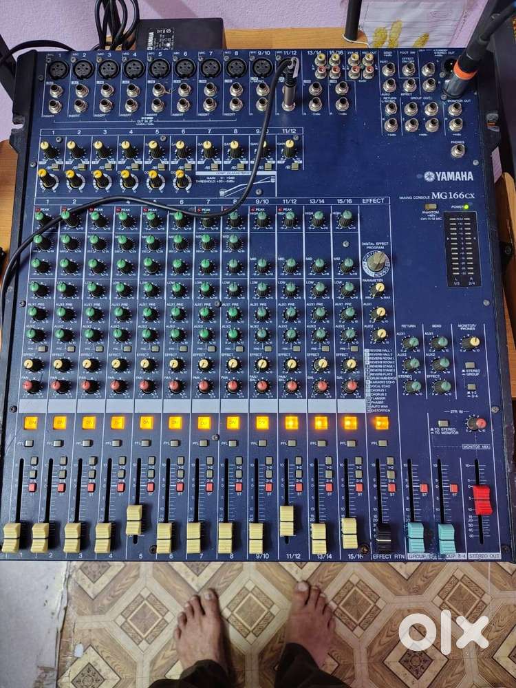 YAMAHA MG166CX – Professional Audio Mixer for Sale