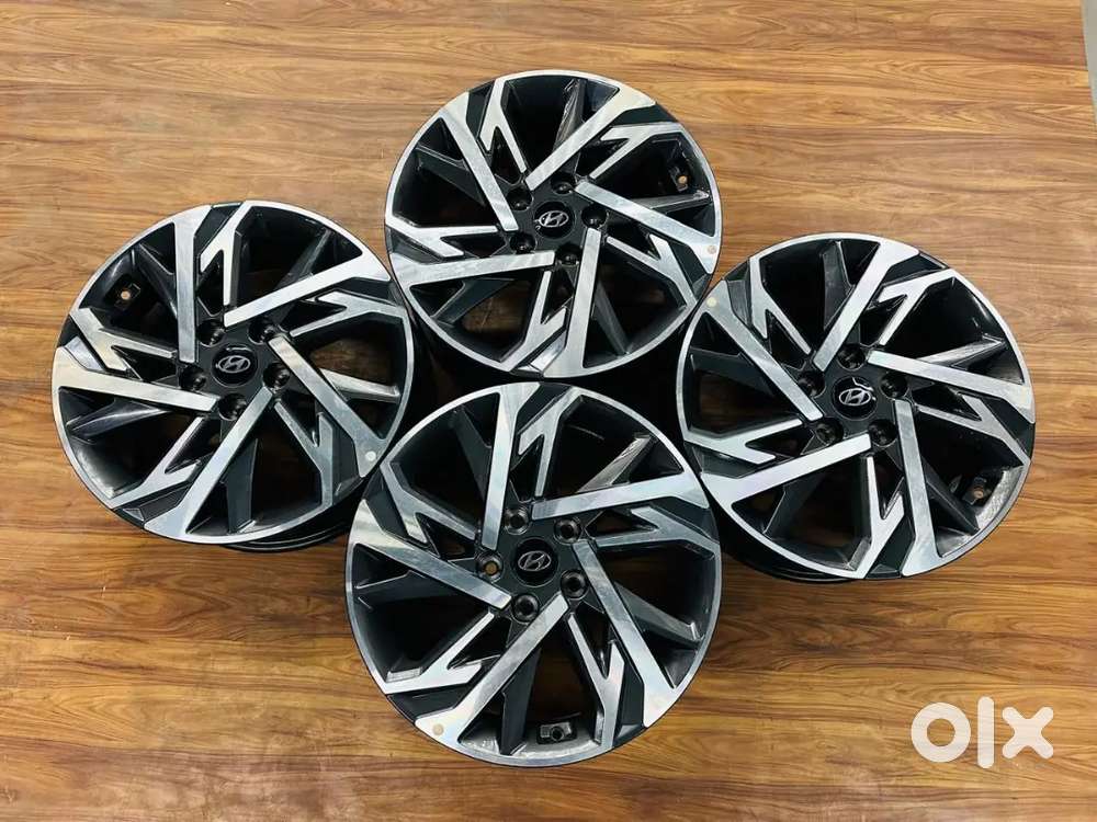 17 inch creta face-lift lift daimondcut wheels new model