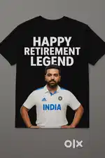 Half sleeve cricket fan tshirt