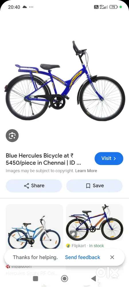 This cycle is very good condition at a time