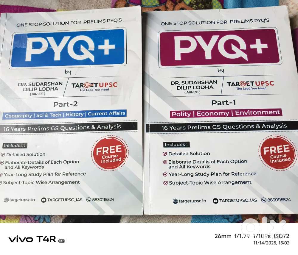 UPSC PYQ PLUS BOOKS (SET OF 2)