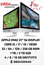 APPLE IMAC 27 INCH XEON PROCESSOR