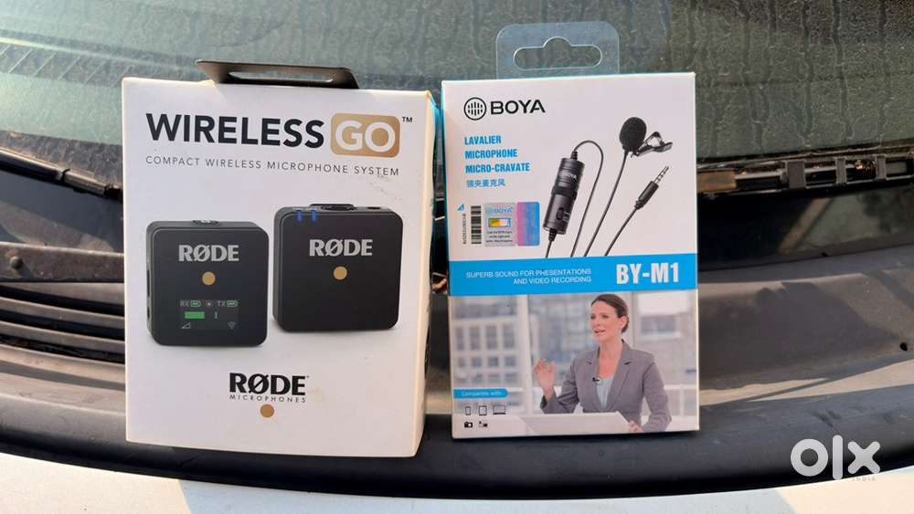 RODE wireless go mic & BoyA Wired mic