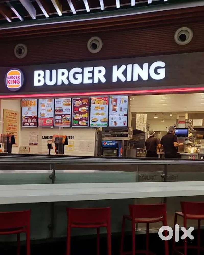 GOOD OPPORTUNITY FOR JOB IN BURGER KING IN LUCKNOW LOCATION !!
