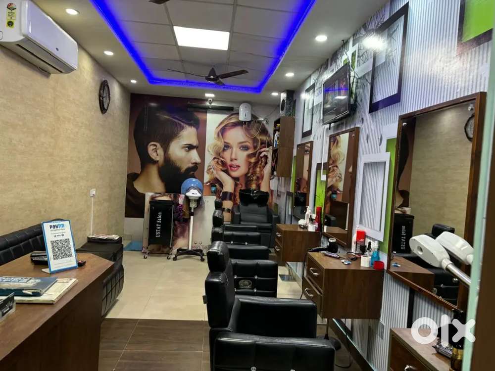 Boy Hairdressers And Girl beautician
