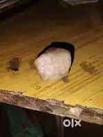 Gemstone of quaters chalcedony white