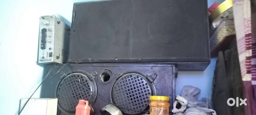 Amplifier with Heavy bass and treble