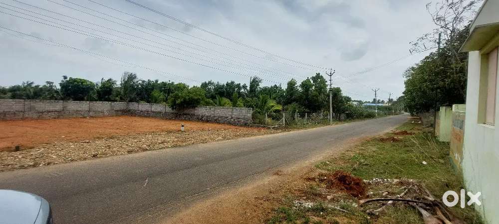 On road Plots are available for sale  near Amirtha school kanyakumari