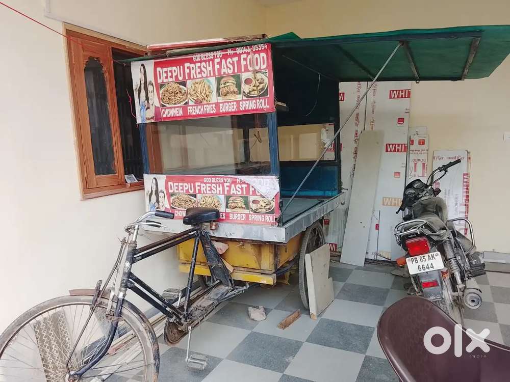 Food cart , thela gadi , rhedi