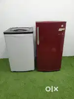 Id.104Godrej 6kg washing machine and godrej 190ltrs single door fridge