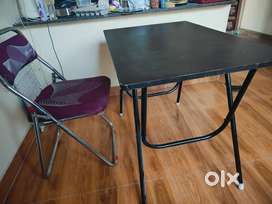 Table and chair