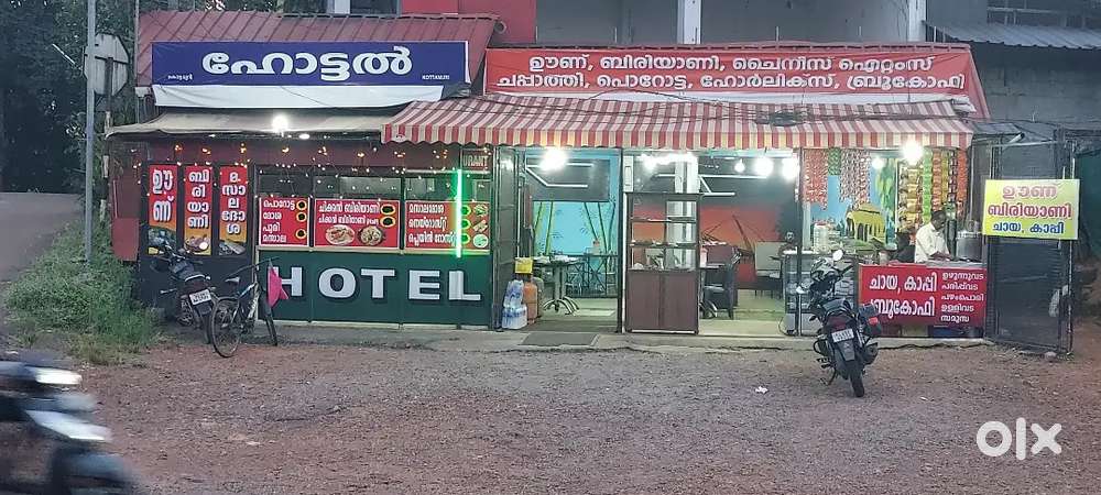 NH frontage Running Hotel at Muringoor NH544