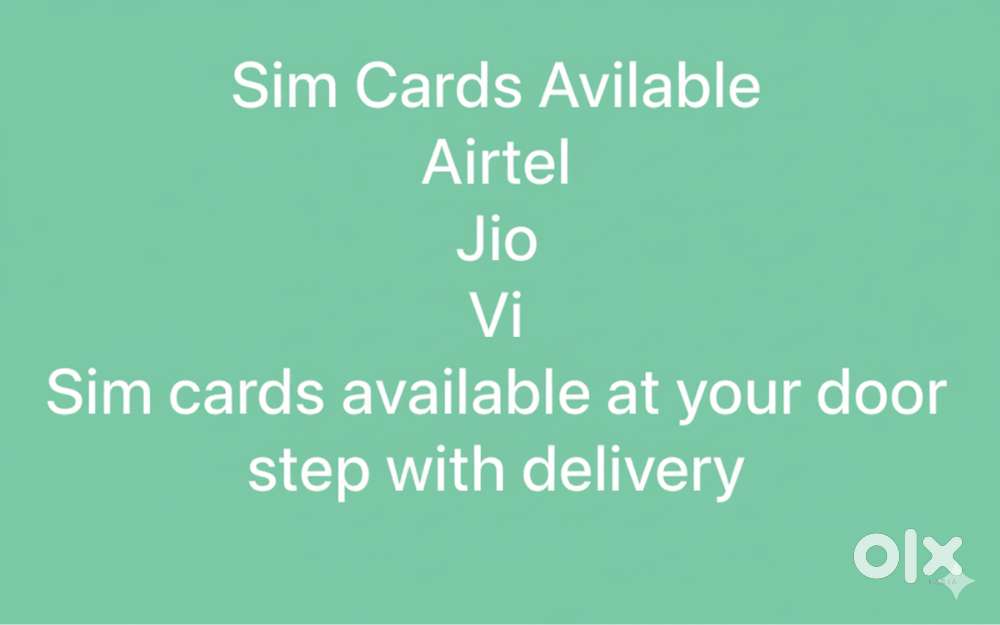 Airtel Sim card delivery