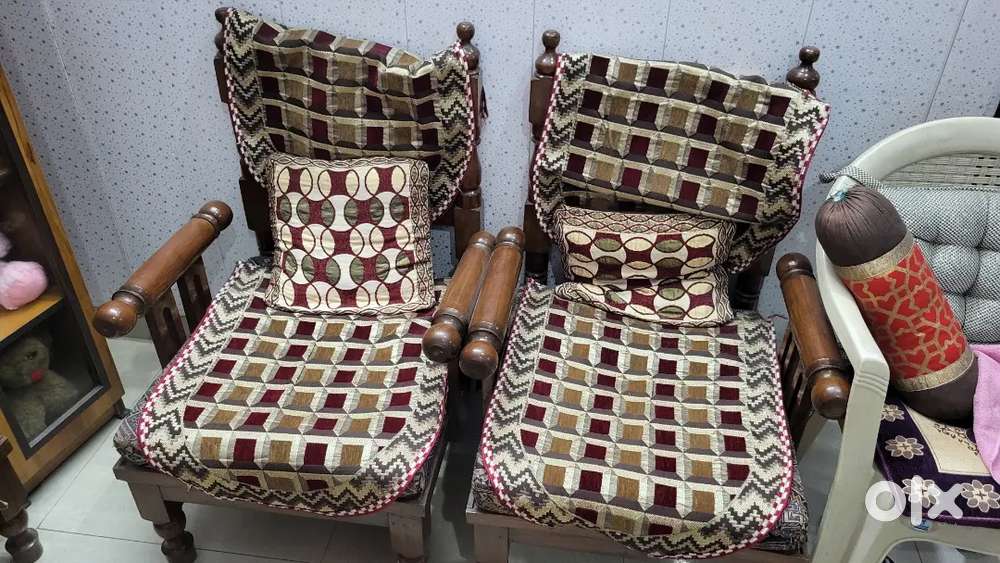 Wooden Sofa 5 Seater