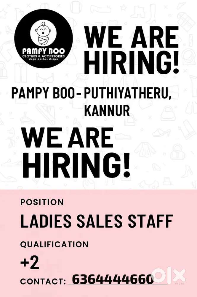 Sales lady