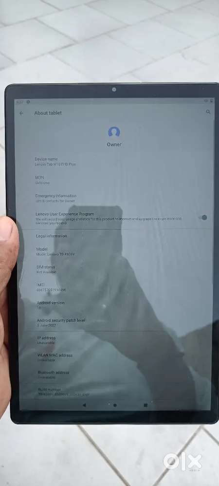 Lenovo tab fhd pluse 4/128 gb