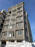 At low budget flat at beach view point with peaceful location
