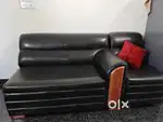 Premium Leather Sofa Set – 2+1+1 with Hidden Storage  Great Condition