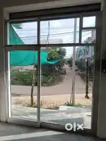 Glass door.  9*8