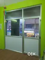 Aluminium Partition Door Sliding Windows False Ceiling Thermocol Grid