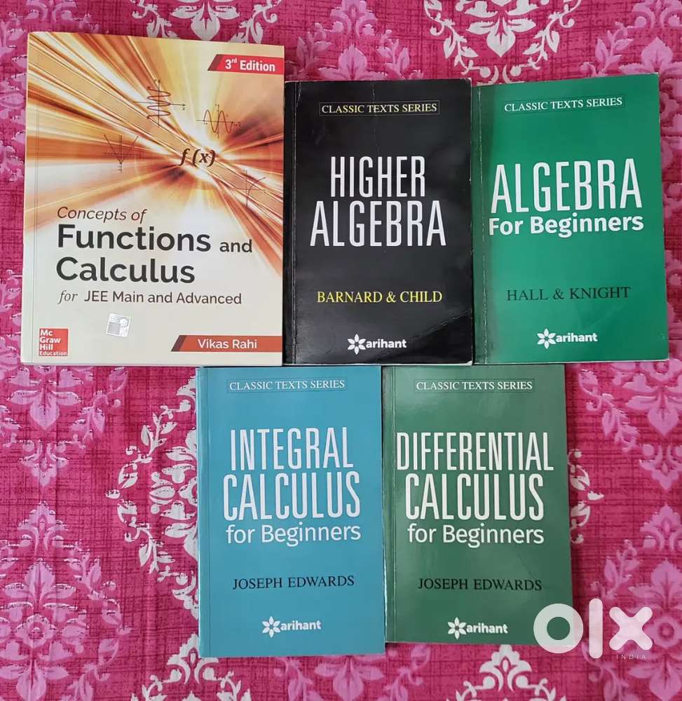 Algebra, Calculus and JEE mathematics book Pack