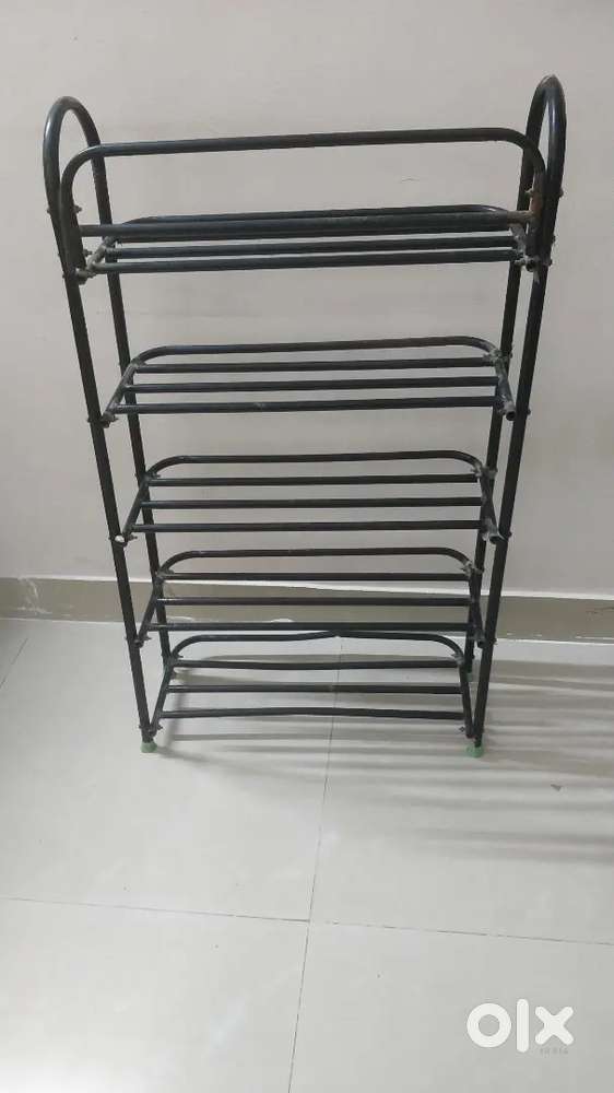 Shoe rack and laptop table for sale