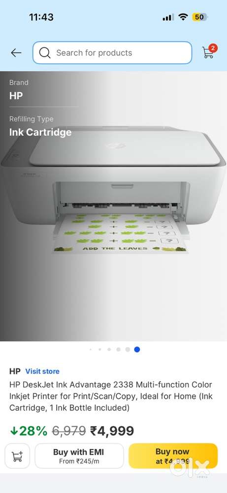 HP deskjet 2338