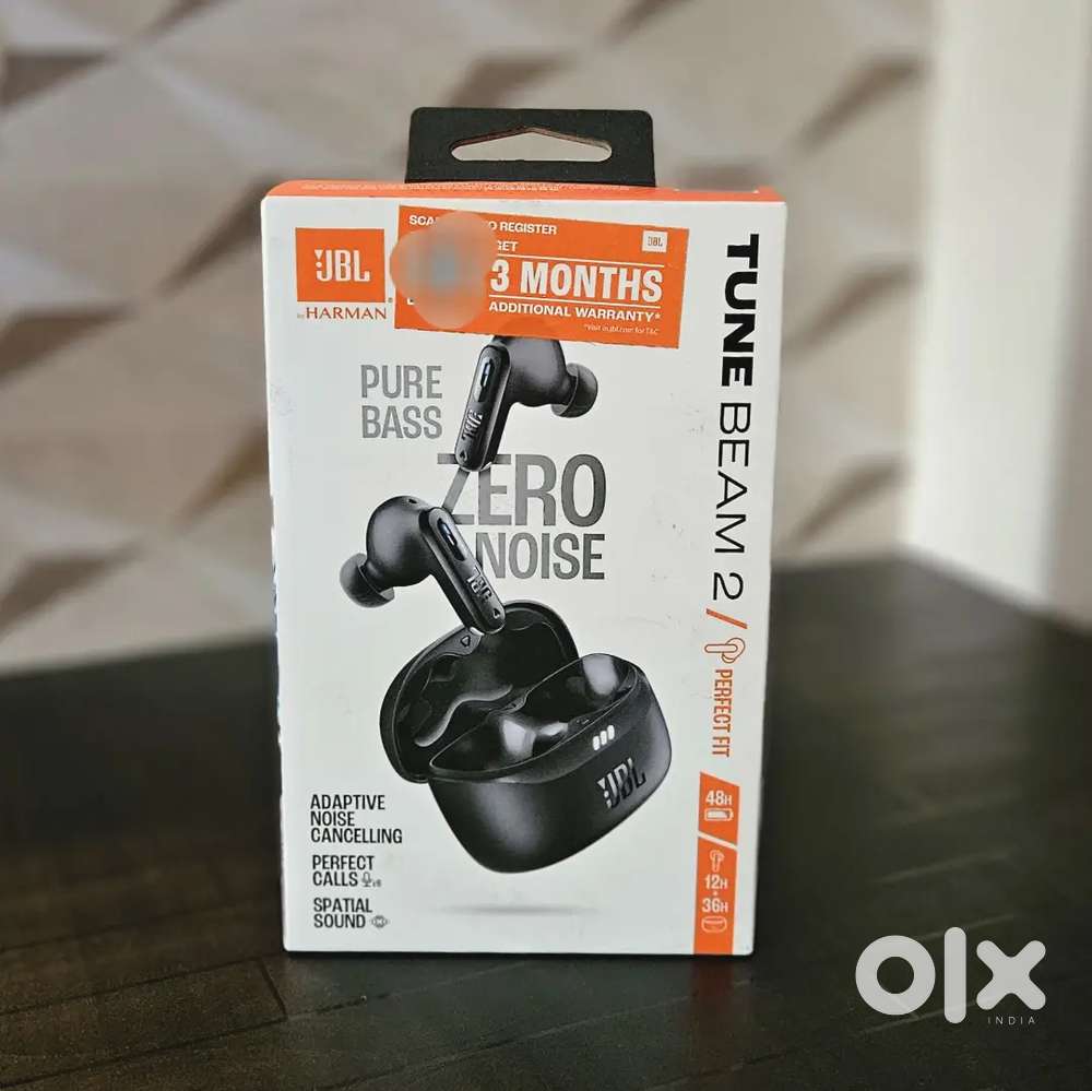 JBL Tune Beam 2 Wireless Earbuds (Packed piece with 1yr Warranty)