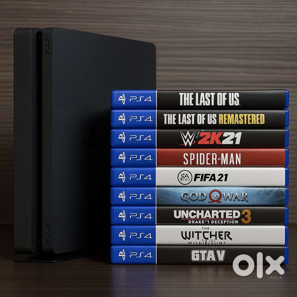 PS4 Slim 1 TB with 10+ games