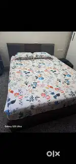 Wakefit Orion Queen Size Upholstered Bed with Storage