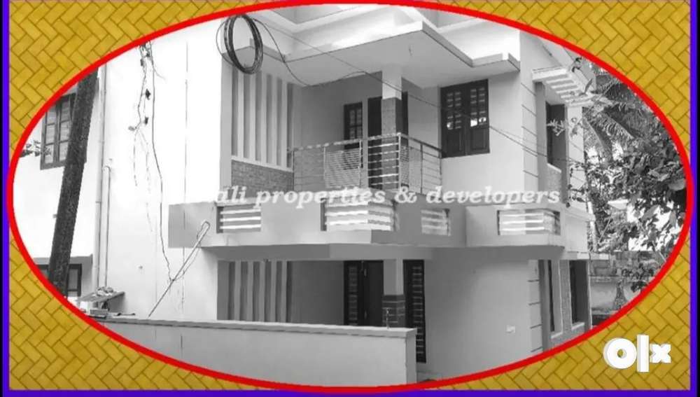 6 cents, 3 bhk, 1780 sq.ft Independent House - Chevayur - 16 years Old
