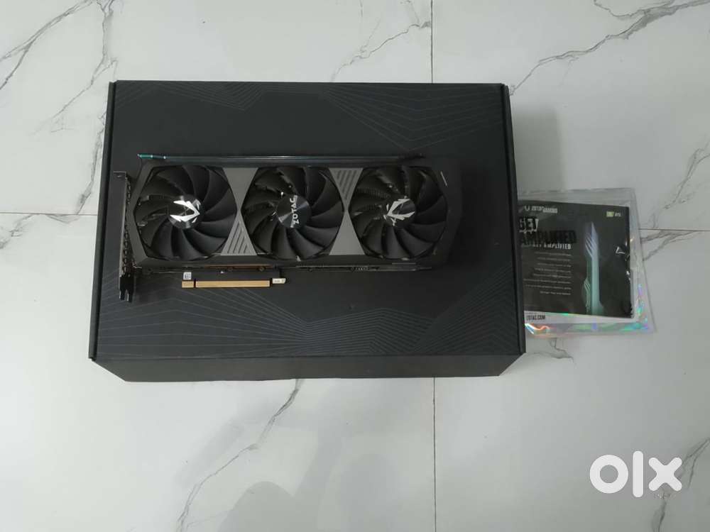 RTX 3080 Zotac AMP Halo Black  10GB  Used, Well-Maintained for sale