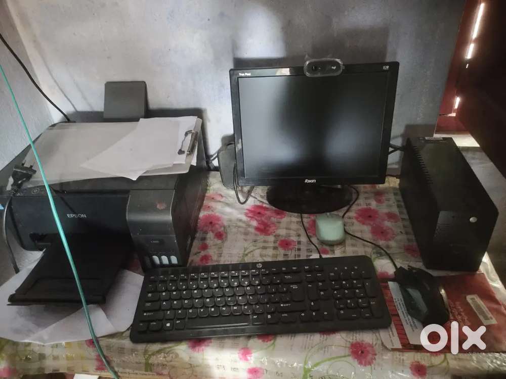 Desktop and Printer for Sell