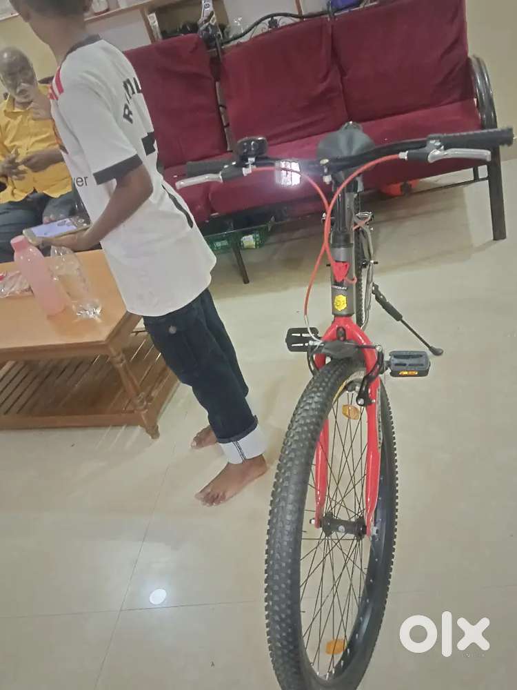 6 month old cycle good condition new price 6500
