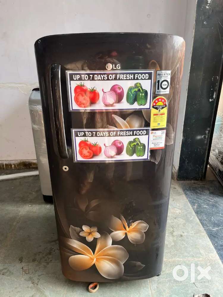 Single door fridge with warranty good condition